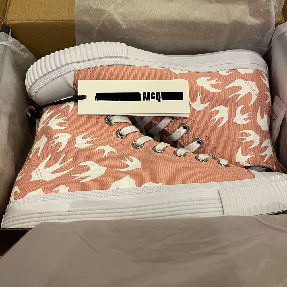 MCQ by Alexander McQueen Swallow High-Top Sneaker Women's EU 40 US 10